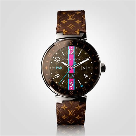 lv tambour horizon watch face|louis vuitton tambour.